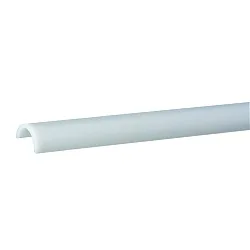 accessories profile cover RPD21 OPAL 2M half round, white 200cm