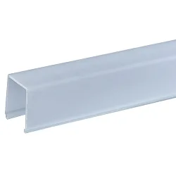 Accesorio Portada del perfil UP20/11 H37 2M angular, alto, blanco mate 200cm