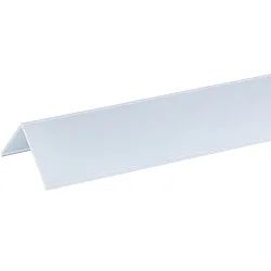 Accesorio Portada del perfil EP30/30 / CORNER 90° OPAL 2M angular, blanco opalino 200cm