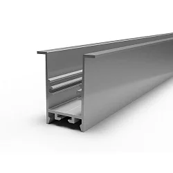Perfil del collar TKP25/42 / 2M retroceder, profundo, aluminio eloxado