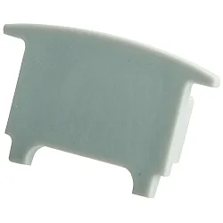 Tapa final COLLAR PROFILE HIGH alto, cerrado, aluminio