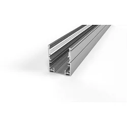 Perfil de montaje PLATIN WALLWASHER Q 3D BENDABLE rígido, aluminio