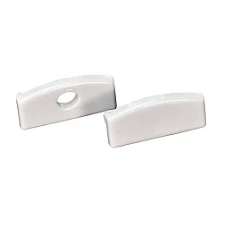 end cap PFH405 / PFH408 with feed-in option, with cable hole, grey