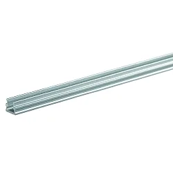 Perfil en U MUP8/8 MINI - 2M, aluminio eloxado