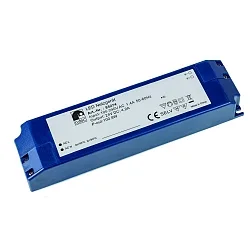 Controlador de LED 24V 100W constante de voltaje, conmutable, azul