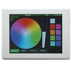 Panel de pantalla táctil LCD RGB DMX TOUCHSCREEN 5 canales, Salida de señal de control DMX