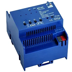 Atenuador de luz KNX ACTOR / SERIES INSTALLATION constante de voltaje, 4 canales, Controlable por KNX, azul