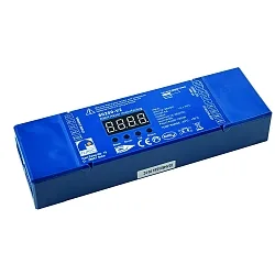 Atenuador de luz MASTER (STAND-ALONE) / SLAVE (DMX) / WITH RDM, VARIABLE PWM (0.5-35KHZ) 4 canales, controlable por DMX, azul