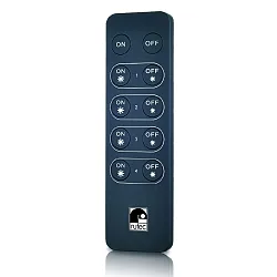 Mando a distancia HAND / 4 ZONES / SINGLE COLOUR simple, 1 canal, con salida de señal de radiocontrol (RF)