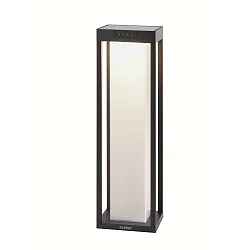 Lámpara solar recargable RADIA MOON MAXI con sensor IP65, gris grafito