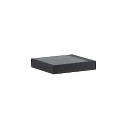 Lámpara solar recargable ALA WALL con sensor IP65, gris grafito