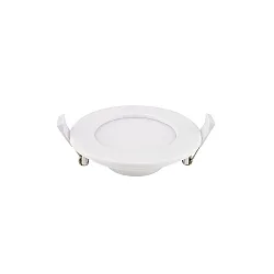 recessed luminaire FLED DOWNLIGHT SLIM CCT Switch, with diffuser IP20, white  6W 310lm 3000 / 4000 / 5000K 120° 120° CRI 90