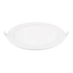 Luminaria empotrable FLED DOWNLIGHT SLIM CCT Switch, con difusor IP20, blanco  18W 1300lm 3000 / 4000 / 5000K 120° 120° CRI 90