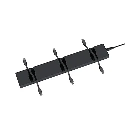 Estación de carga NUINDIE USB-C 6 veces, negro