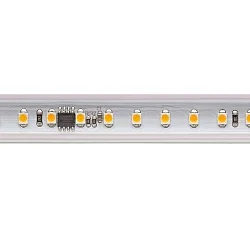 High voltage LED Strip, 120 LED/m, 25m roll, 120°, 8W/m, IP65, 3000K