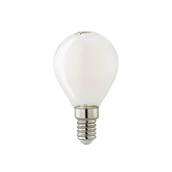 Filamento luminoso en forma de gota FILAMENT P45 regulable E14 4,5W 470lm 2700K 330° CRI 80 regulable