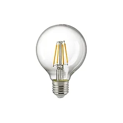 Bombilla filamento Globe FILAMENT G80 regulable E27 7W 806lm 2700K 300° CRI 90 regulable