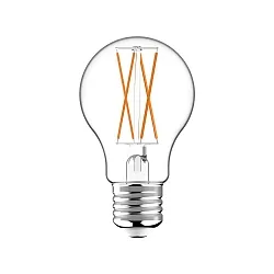 Filamento luminoso en forma estándar E27 2,2W 470lm 3000K 300° CRI 80 