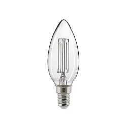 Filamento luminoso en forma de vela 2,8W 250lm 2700K 300° CRI 90 regulable