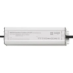Fuente de alimentación LED POWERLINE OUTDOOR DRIVER 360W / 1900MA corriente constante, conmutable