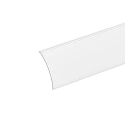 Cover for Corner profile 20, round, length 100cm, opal