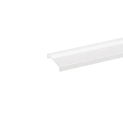 Cover for Wall profile UP & DOWN 27 DRIVER, flush, length 100cm, opal