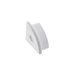 Endcap for Corner profile 10, round, with hole