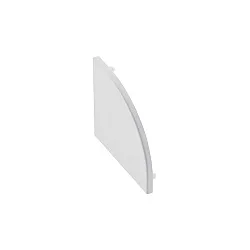 Endcap for Corner profile 20, round, without hole