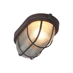 Mexlite Ceiling luminaire LISANNE, 1 flame, brown
