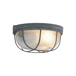 Mexlite Ceiling luminaire LISANNE, 1 flame, grey