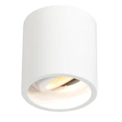 Luz downlight PÉLITE SPOT cilíndrico, rígido, versión de montaje en superficie GU10 IP20, blanco regulable