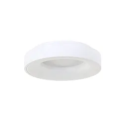 Luminaria de techo RINGLEDE - Ø 38CM redondo, medio, directo / indirecto IP20, blanco mate regulable