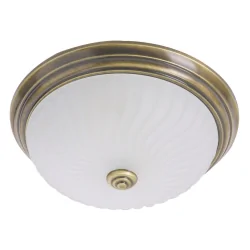 Steinhauer Wall and ceiling luminaire CEILING AND WALL, 1 flame, bronze