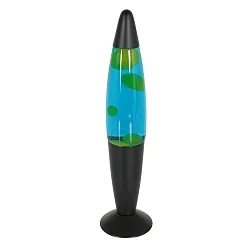 Luminaria de mesa VOLCAN con interruptor, cónico E14 IP20, negro mate 