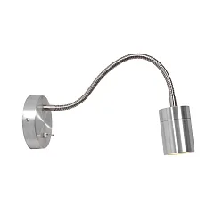Luminaria de pared UPROUND de 1 llama GU10 IP20, acero 