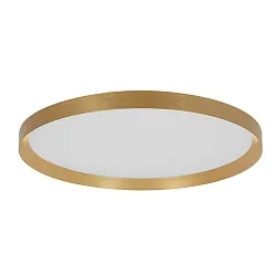 ceiling luminaire FLADY up / down IP20, gold dimmable