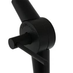 floor lamp PRESTIGE CHIC 1 flame E27 IP20, black dimmable