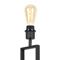 table lamp STANG 1 flame E27 IP20, black dimmable