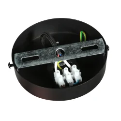 pendant luminaire SFERIO 1 flame E27 IP20, black dimmable