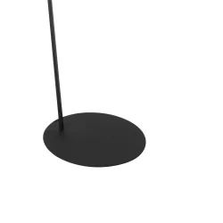 floor lamp ZIG-ZAG 1 flame E27 IP20, black dimmable