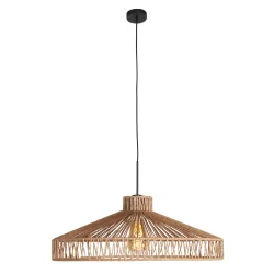pendant luminaire ROPEX 1 flame E27 IP20, black dimmable