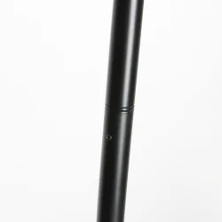 arc luminaire CURVE 1 flame E27 IP20, black dimmable