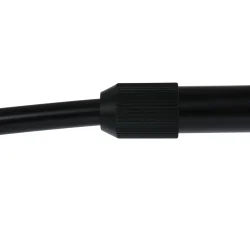 Luz de arco VELA LINO de 1 llama E27 IP20, negro regulable
