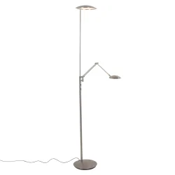 floor lamp DAPHNE 2 2 flames IP20, steel dimmable