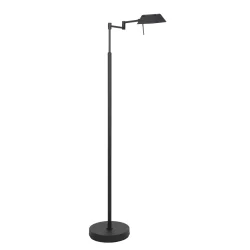 floor lamp GLOWGO 1 flame IP20, black dimmable