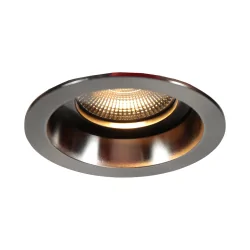 Proyector empotrado PELITE SPOT de 1 llama IP44, acero regulable