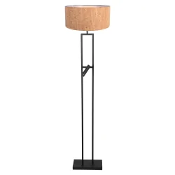 floor lamp STANG 2 flames E27 IP20, black 
