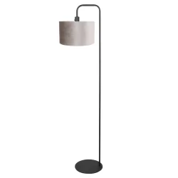 floor lamp STANG 1 flame E27 IP20, black dimmable