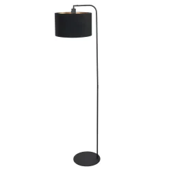 floor lamp STANG 1 flame E27 IP20, black dimmable