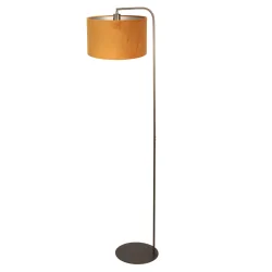 floor lamp STANG 1 flame E27 IP20, bronze dimmable